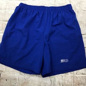 Frank Shorter Running Gear Shorts Sz Sm Blue